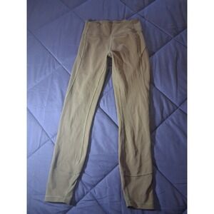Lululemon All The Right Places HR Pant 28 Olive Green Leggings Size 6 LW5BPQS